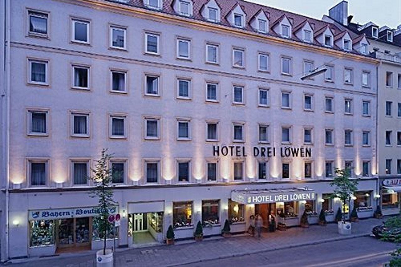Drei Loewen Hotel Munique Exterior foto